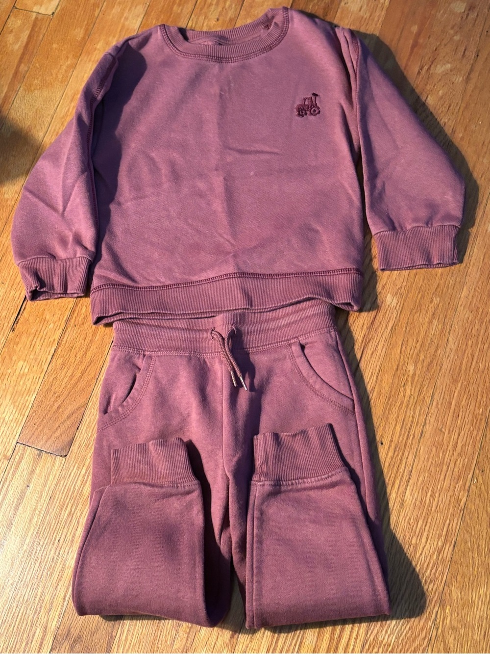 Primark Mauve Kids Sweatshirt & Joggers Set